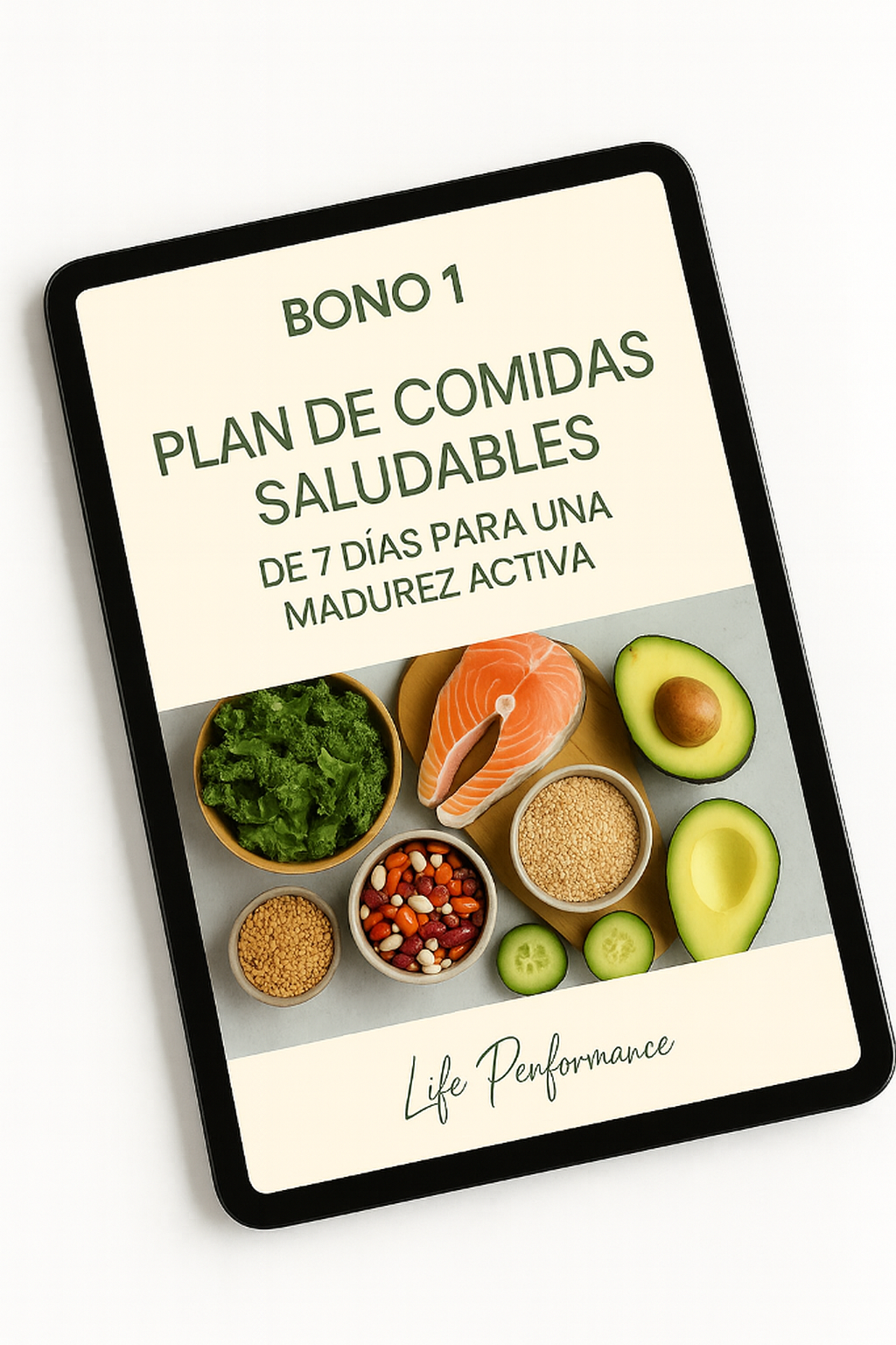 Plan de comidas saludables 7 días